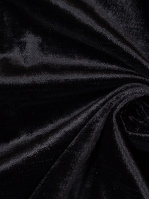 Ebony Polyester Velvet Ebony Polyester Velvet