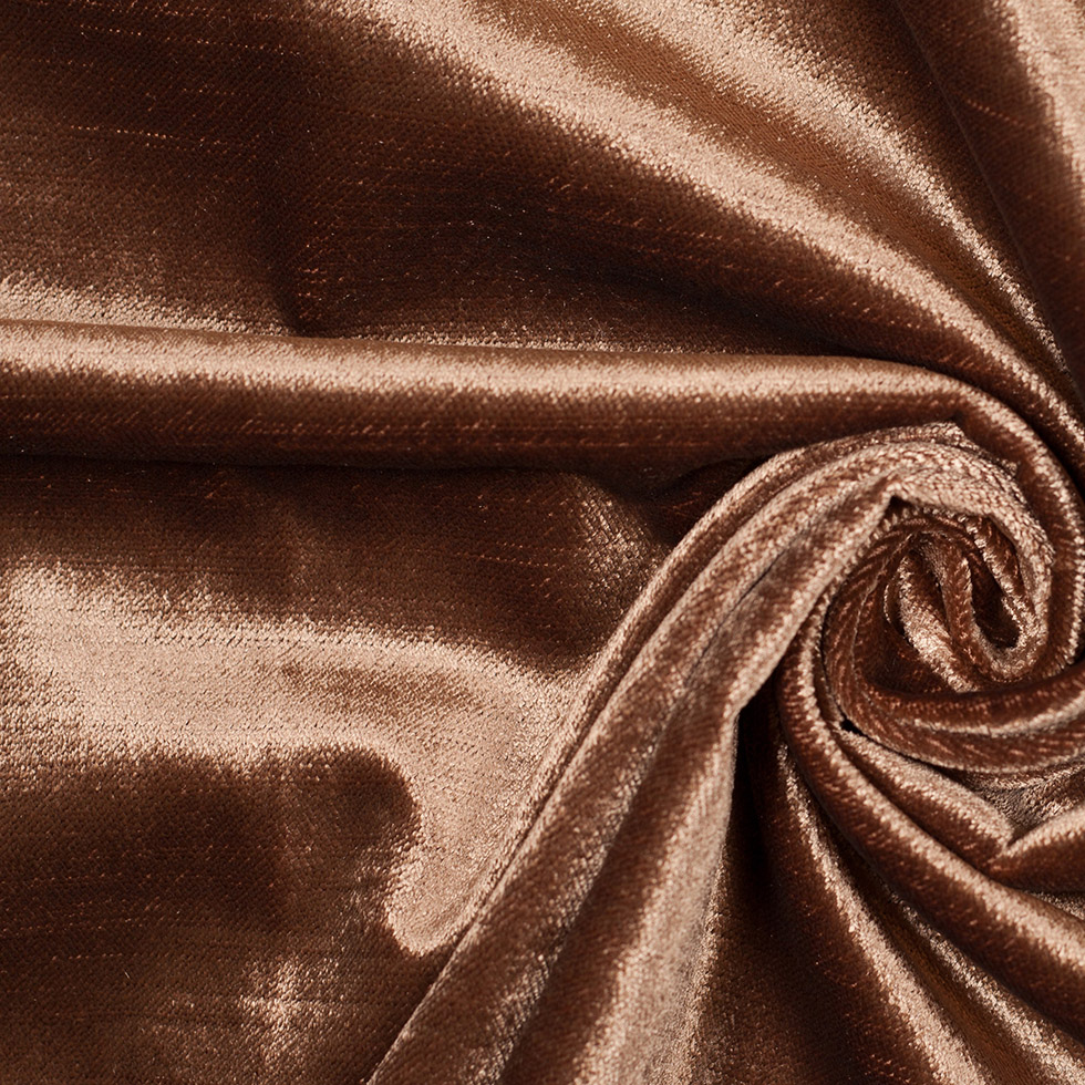 Copper Polyester Velvet Copper Polyester Velvet