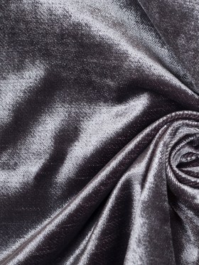 Gunmetal Polyester Velvet Gunmetal Polyester Velvet