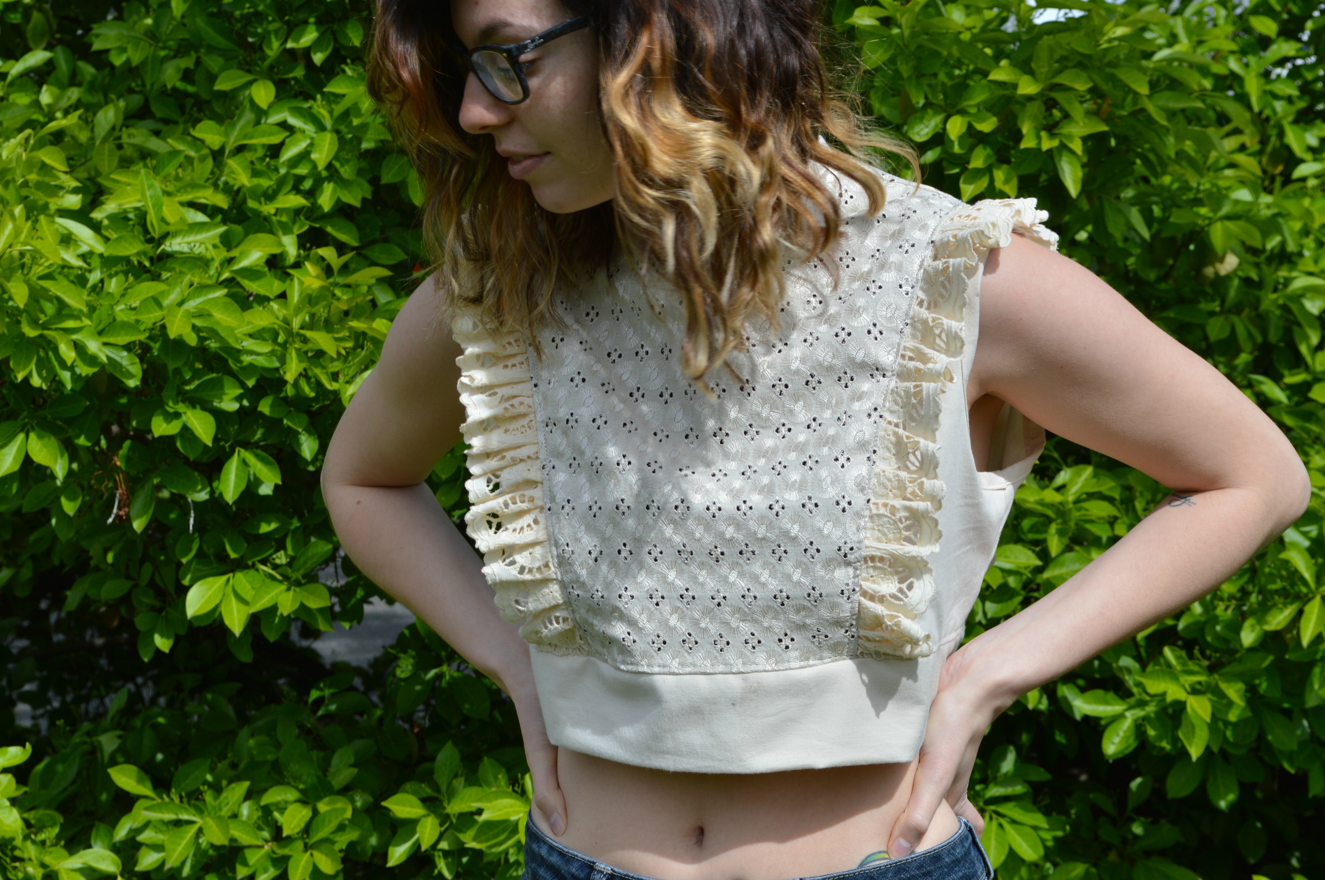 3″ Italian Ecru Cotton Eyelet Trim 3″ Italian Ecru Cotton Eyelet Trim