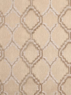 Indian Beige/Ivory Geometric Poly/Cotton Woven Indian Beige/Ivory Geometric Poly/Cotton Woven