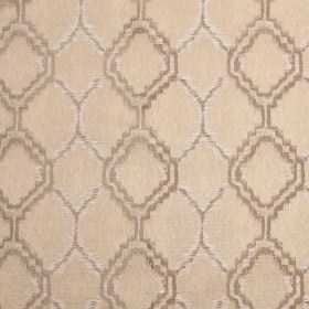 Indian Beige/Ivory Geometric Poly/Cotton Woven Indian Beige/Ivory Geometric Poly/Cotton Woven
