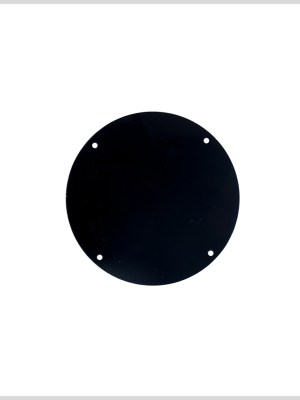 Black Laminate 4-Hole Round Plastic Button – 80L/50.8mm Black Laminate 4-Hole Round Plastic Button – 80L/50.8mm