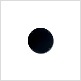 Black Laminate 2-Hole Round Plastic Button – 50L/32mm Black Laminate 2-Hole Round Plastic Button – 50L/32mm