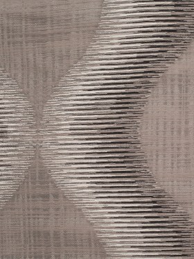 Indian Gray/Black Geometric Poly/Cotton Woven Indian Gray/Black Geometric Poly/Cotton Woven