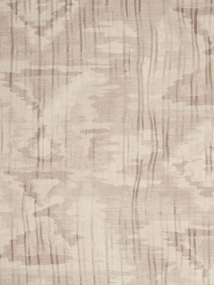 Indian Beige Ikat-Like Geometric Poly/Cotton Brocade Indian Beige Ikat-Like Geometric Poly/Cotton Brocade