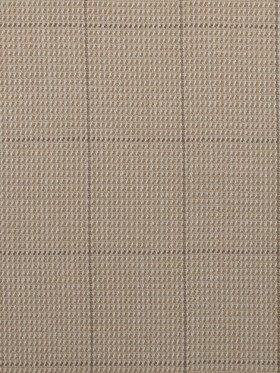 Ralph Lauren Bisque Window Pane Checkered Linen Blend Ralph Lauren Bisque Window Pane Checkered Linen Blend