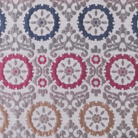 Gray and Pink Floral Brocade Gray and Pink Floral Brocade