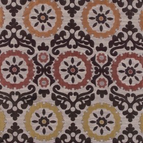Brown, Gold and Copper Floral Brocade Brown, Gold and Copper Floral Brocade