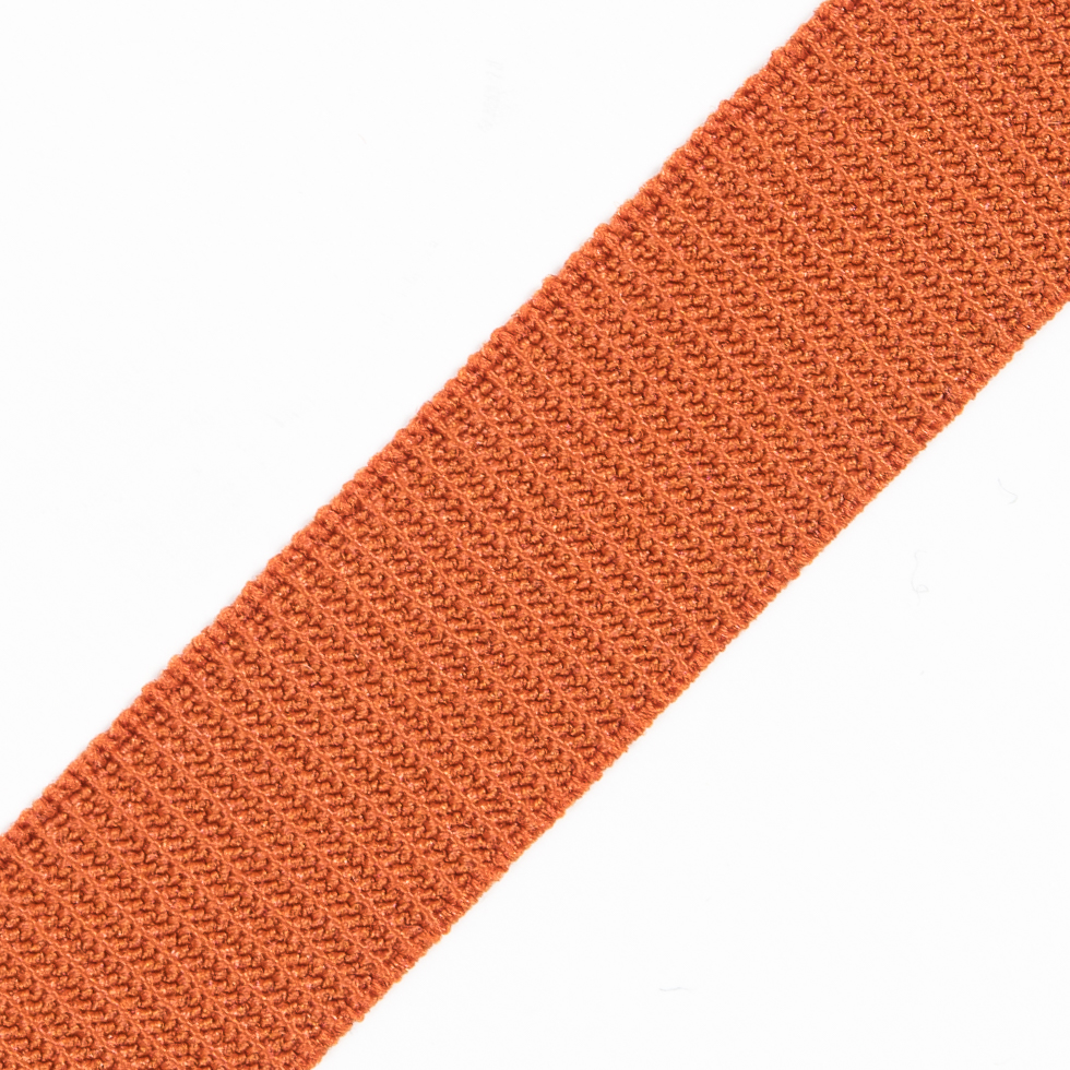 Orange Stretch Grosgrain - 0.625"