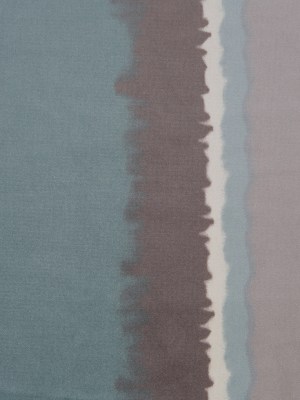 Aqua Abstract Stripes Cotton-Modal Velvet Print Aqua Abstract Stripes Cotton-Modal Velvet Print