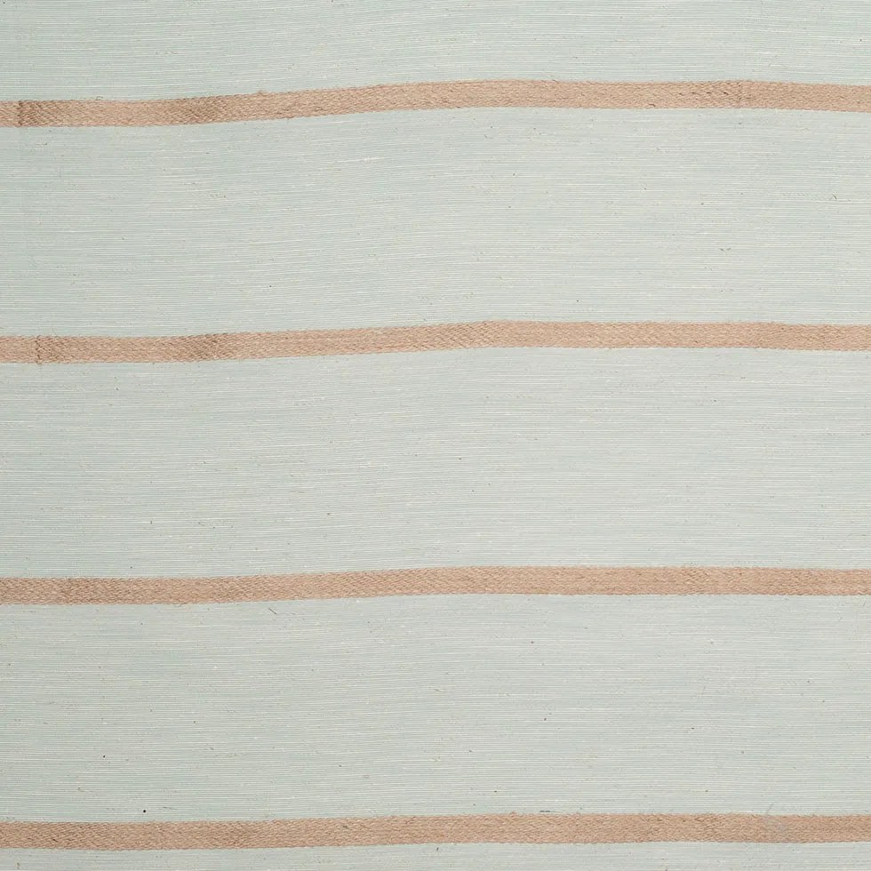 Spanish Spa Blue Striped Poly Blended Woven Spanish Spa Blue Striped Poly Blended Woven