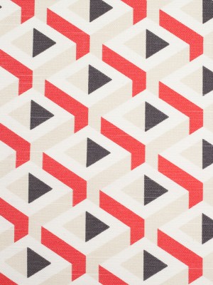 Spanish Red Geometric Woven Spanish Red Geometric Woven