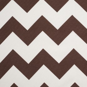 Spanish Espresso/White Geometric Poly-Cotton Woven Spanish Espresso/White Geometric Poly-Cotton Woven