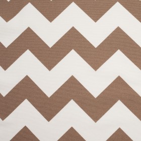 Spanish Mocha/White Geometric Poly-Cotton Woven Spanish Mocha/White Geometric Poly-Cotton Woven