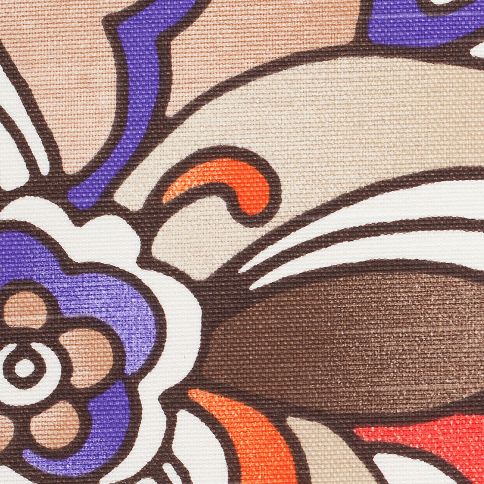 Spanish Multi-Color Floral Woven