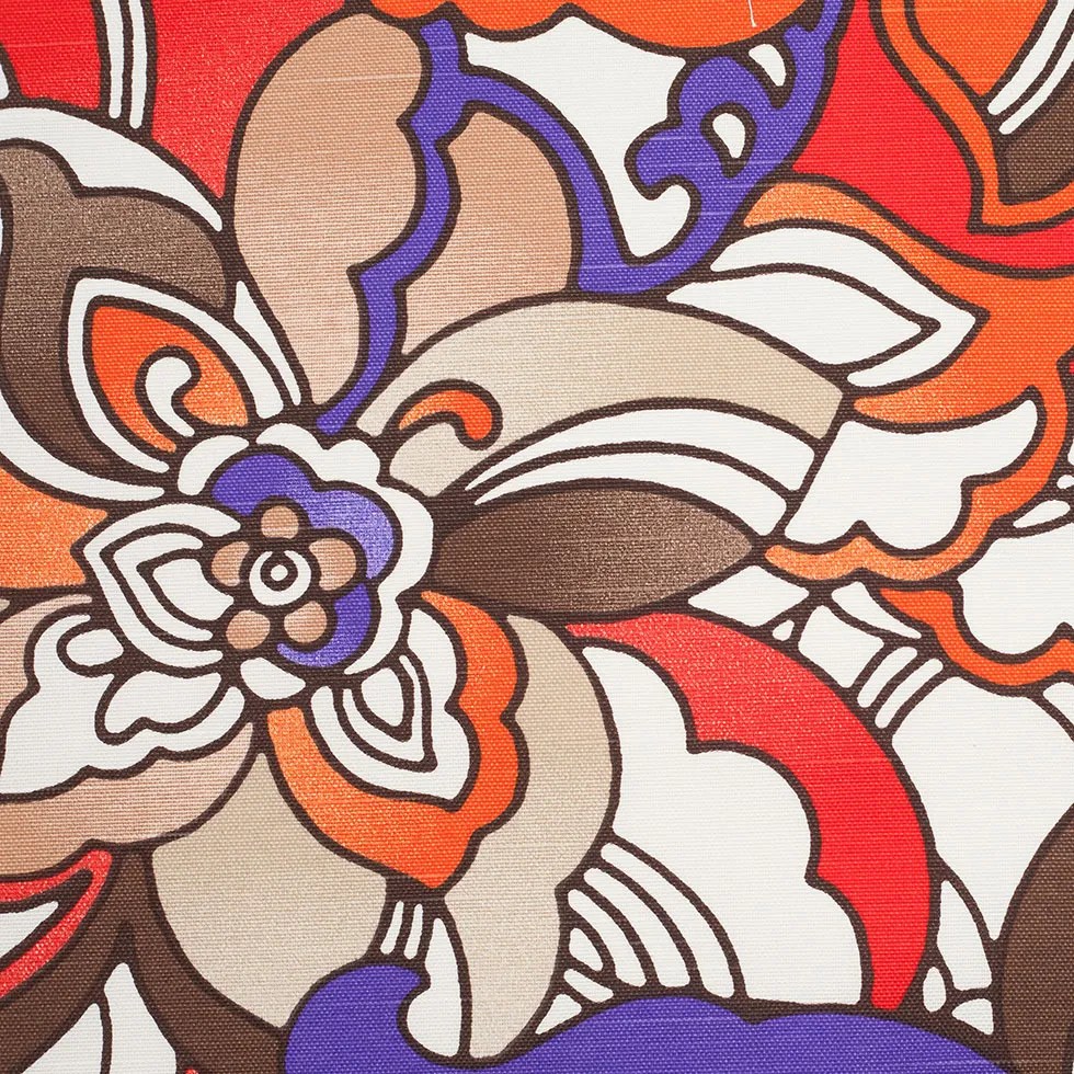 Spanish Multi-Color Floral Woven Spanish Multi-Color Floral Woven