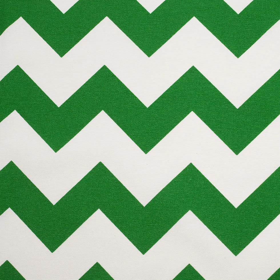 Spanish Green/White Geometric Poly-Cotton Woven Spanish Green/White Geometric Poly-Cotton Woven