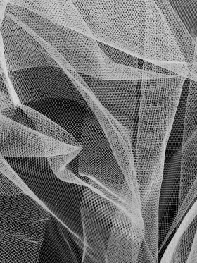 Nylon Tulle 54″ – Light Silver – Pavlova Collection Nylon Tulle 54″ – Light Silver – Pavlova Collection