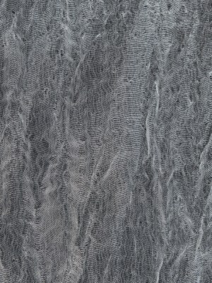Crushed Nylon Organza – Silver Crushed Nylon Organza – Silver