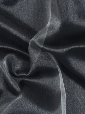 Silver Iridescent Nylon Organza Silver Iridescent Nylon Organza