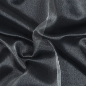 Silver Iridescent Nylon Organza Silver Iridescent Nylon Organza