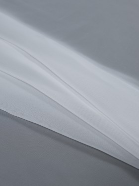 Polyester Chiffon – White – Regina Collection Polyester Chiffon – White – Regina Collection