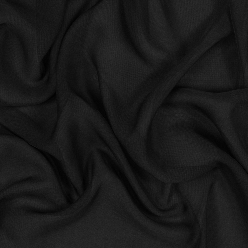 Polyester Chiffon – Black – Regina Collection Polyester Chiffon – Black – Regina Collection