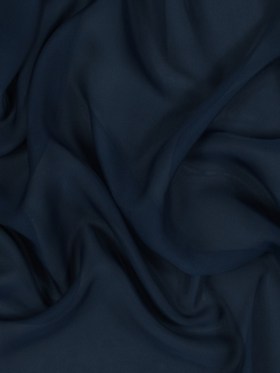 Polyester Chiffon – Navy – Regina Collection Polyester Chiffon – Navy – Regina Collection