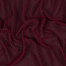Polyester Chiffon – Garnet – Regina Collection Polyester Chiffon – Garnet – Regina Collection