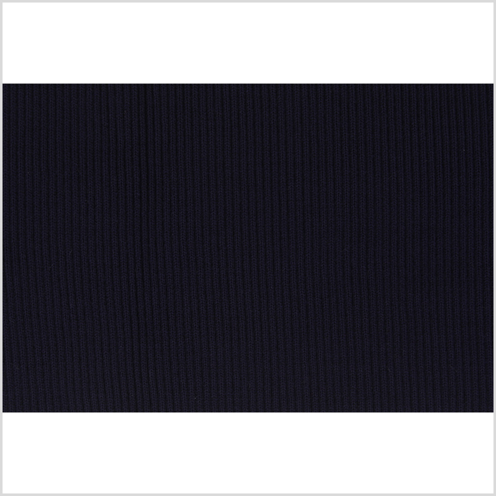 Dark Navy Rib Knit Trim – 7″ x 38″ Dark Navy Rib Knit Trim – 7″ x 38″