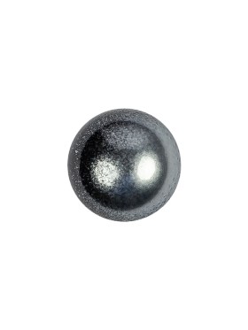 Italian Metallic Silver Shank Back Button – 20L/12.5mm Italian Metallic Silver Shank Back Button – 20L/12.5mm