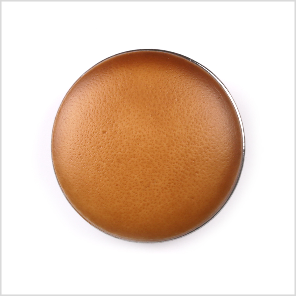 Light Brown Zamac Button – 24L/15mm Light Brown Zamac Button – 24L/15mm
