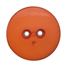 Plastic 2-Hole Button – 54L/34mm – Orange Dish Shaped with Radiating Textured Center Plastic 2-Hole Button – 54L/34mm – Orange Dish Shaped with Radiating Textured Center