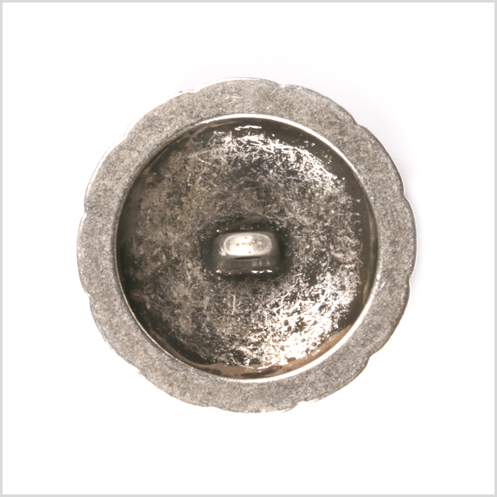 Beige and Black Metal Coat Crest Button – 44L/28mm Beige and Black Metal Coat Crest Button – 44L/28mm