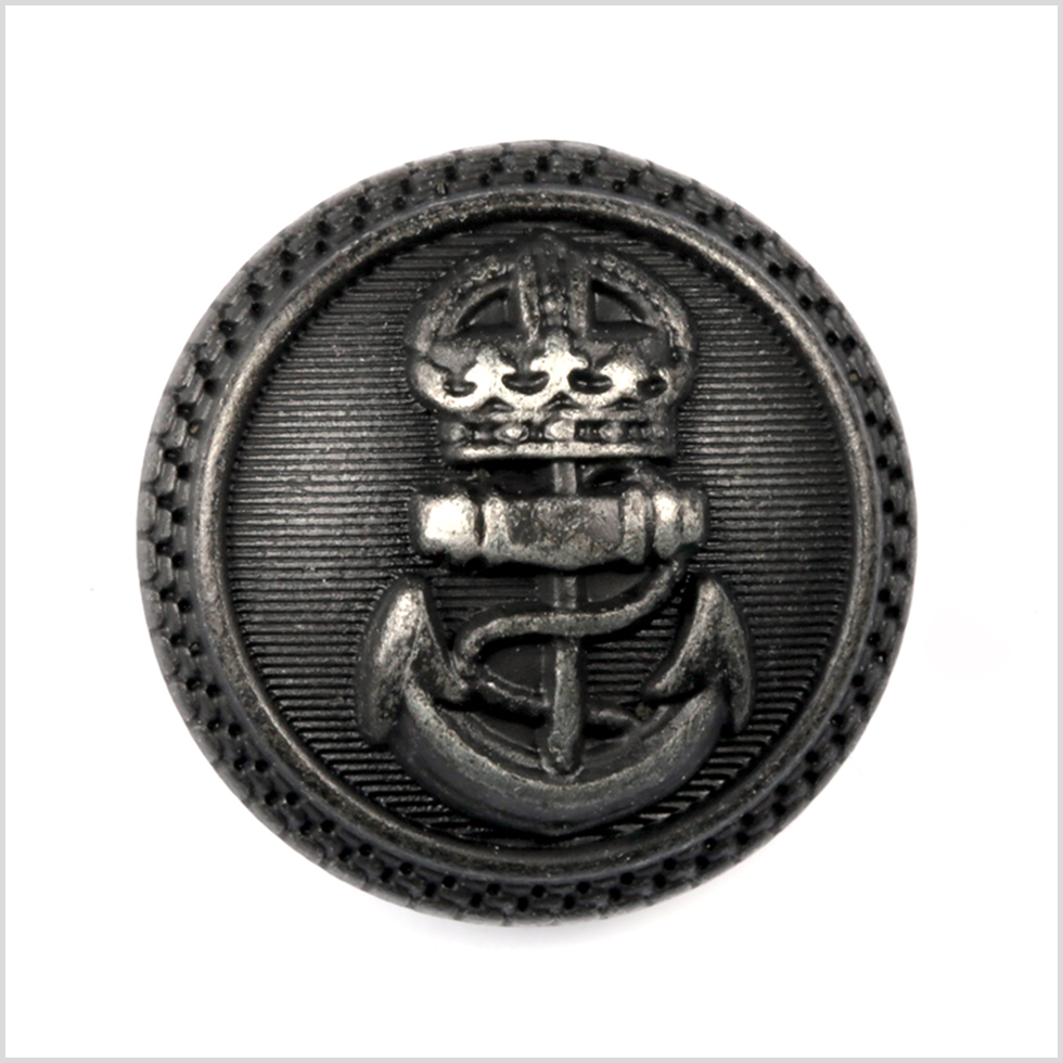 Black Spazz Anchor Button – 36L/23mm Black Spazz Anchor Button – 36L/23mm