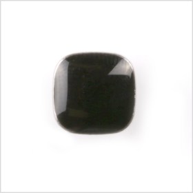 Black and Silver Metal Square Shank Back Button – 18L/11.5mm Black and Silver Metal Square Shank Back Button – 18L/11.5mm