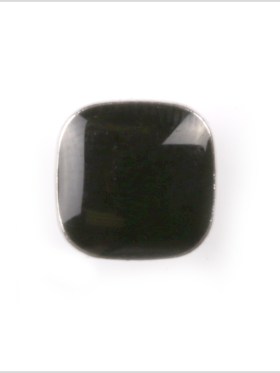 Black and Silver Metal Square Shank Back Button – 18L/11.5mm Black and Silver Metal Square Shank Back Button – 18L/11.5mm