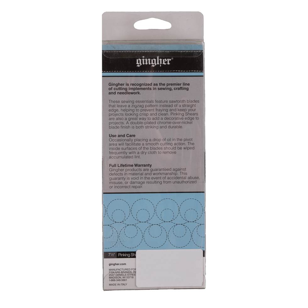 Gingher Pinking Shears - 7.5"