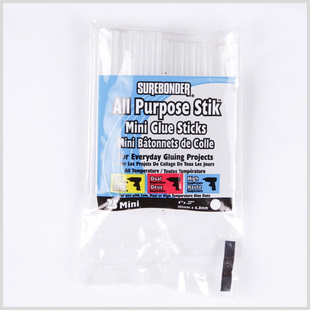 Surebonder All Purpose Mini Glue Sticks – 25ct Surebonder All Purpose Mini Glue Sticks – 25ct