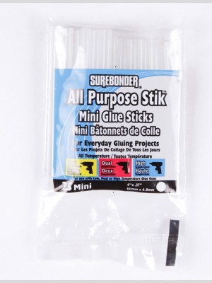 Surebonder All Purpose Mini Glue Sticks – 25ct Surebonder All Purpose Mini Glue Sticks – 25ct