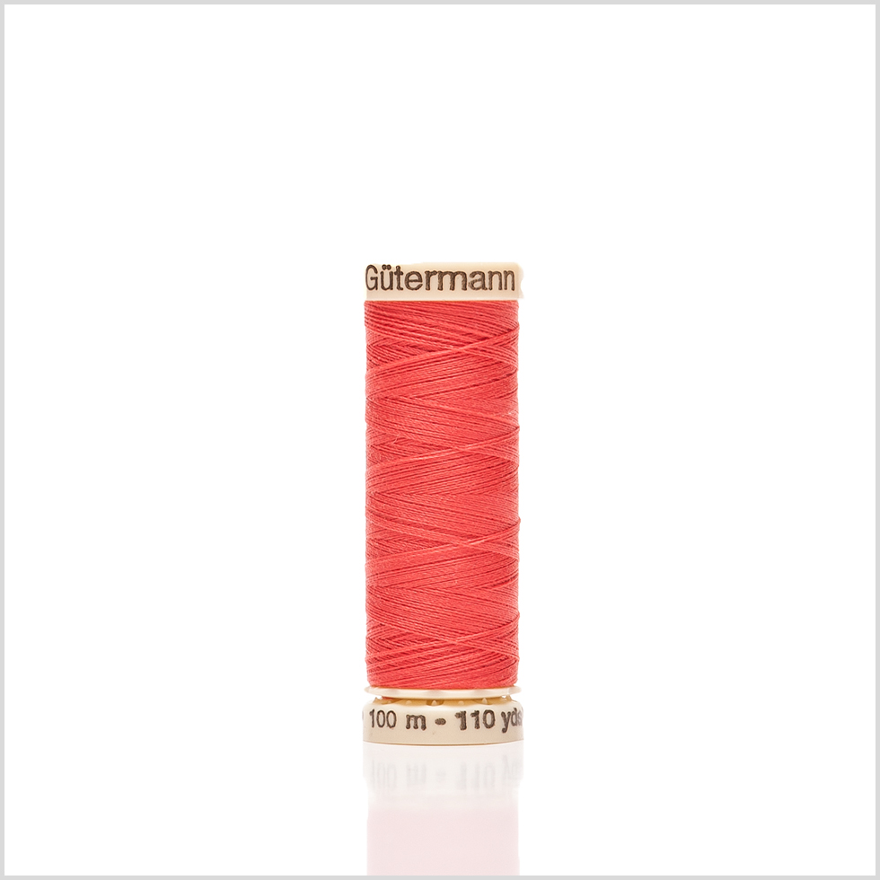 Gutermann Sew All Thread 100m – 378 Coral Red Gutermann Sew All Thread 100m – 378 Coral Red