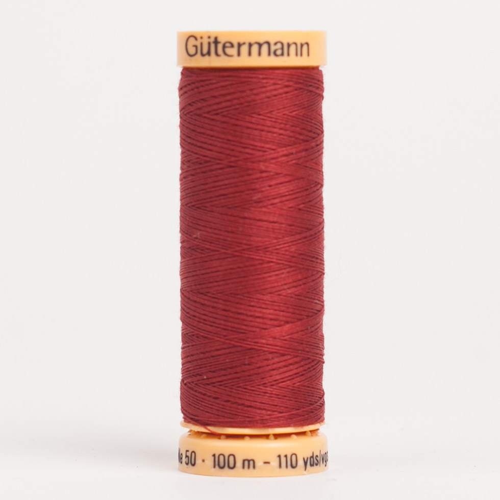 Gutermann Cotton Thread 100m – 4820 Dark Brick Gutermann Cotton Thread 100m – 4820 Dark Brick