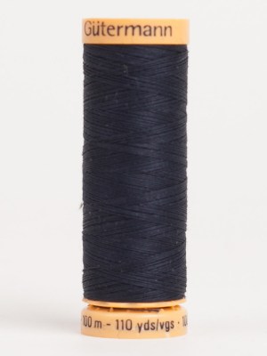 Gutermann Cotton Thread 100m – 6210 Dark Navy Gutermann Cotton Thread 100m – 6210 Dark Navy