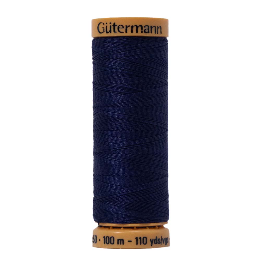 Gutermann Natural Cotton Thread 100m – 6190 Nautical Gutermann Natural Cotton Thread 100m – 6190 Nautical