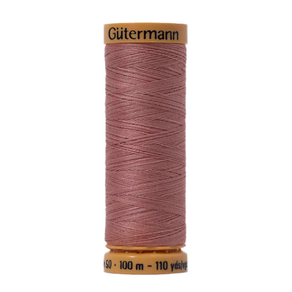 Gutermann Natural Cotton Thread 100m – 5410 Coral Rose Gutermann Natural Cotton Thread 100m – 5410 Coral Rose