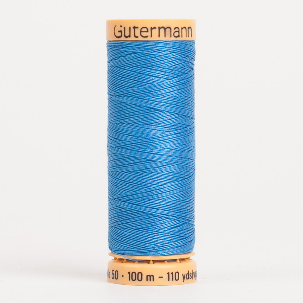 Gutermann Cotton Thread 100m – 7280 Sky Blue Gutermann Cotton Thread 100m – 7280 Sky Blue