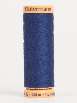 Gutermann Cotton Thread 100m – 6340 Bright Navy Gutermann Cotton Thread 100m – 6340 Bright Navy