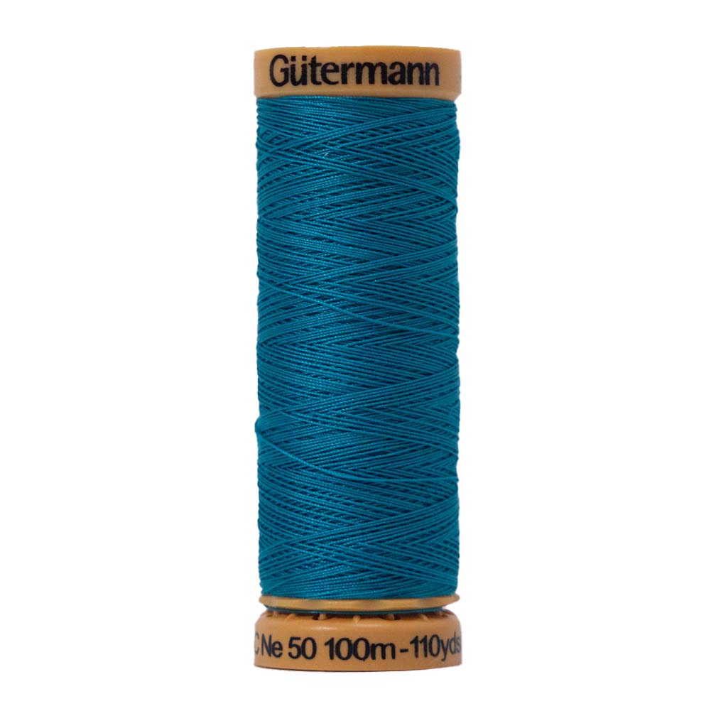 Gutermann Natural Cotton Thread 100m – 7540 Turquoise Blue Gutermann Natural Cotton Thread 100m – 7540 Turquoise Blue