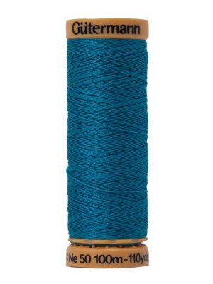 Gutermann Natural Cotton Thread 100m – 7540 Turquoise Blue Gutermann Natural Cotton Thread 100m – 7540 Turquoise Blue